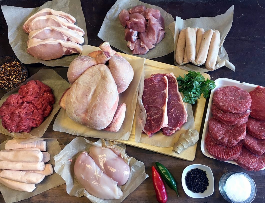 McClean Meats Everyday Value Box.